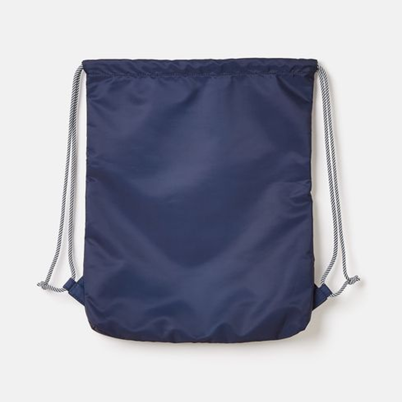 Joules Adventurer Dinosaur Drawstring Bag - Navy Blue-1