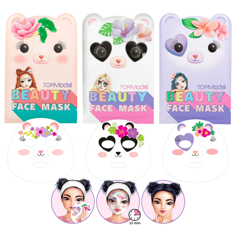 TOPModel Face Mask Animal BEAUTY and ME - Assorted-1