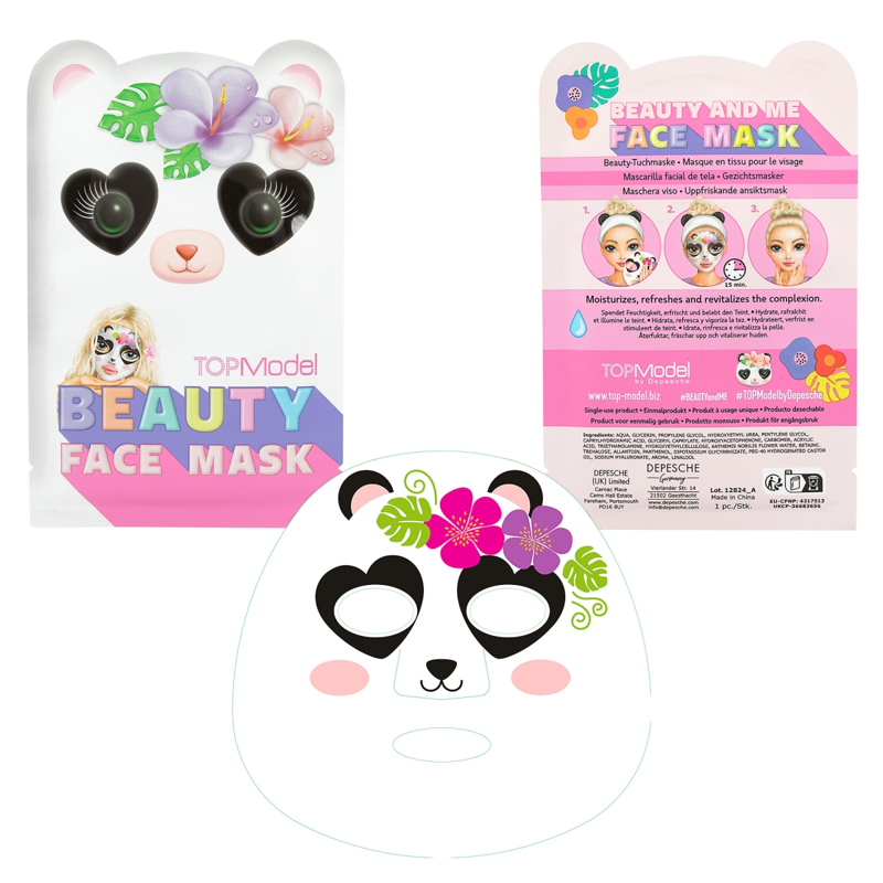TOPModel Face Mask Animal BEAUTY and ME - Assorted-3