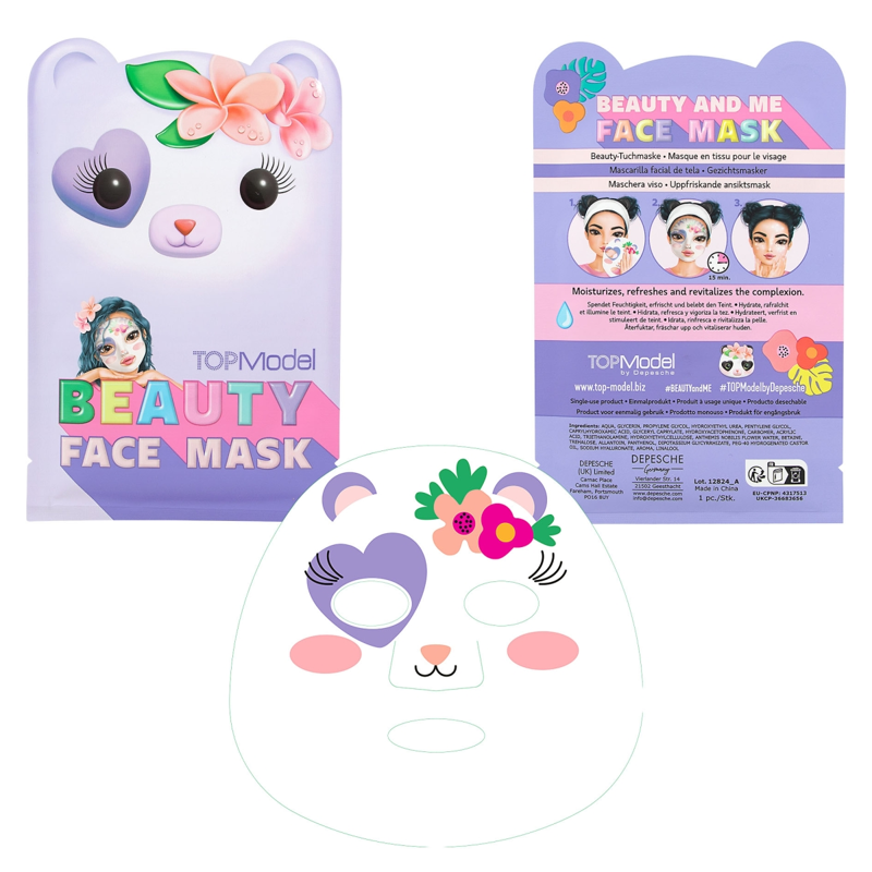 TOPModel Face Mask Animal BEAUTY and ME - Assorted-4