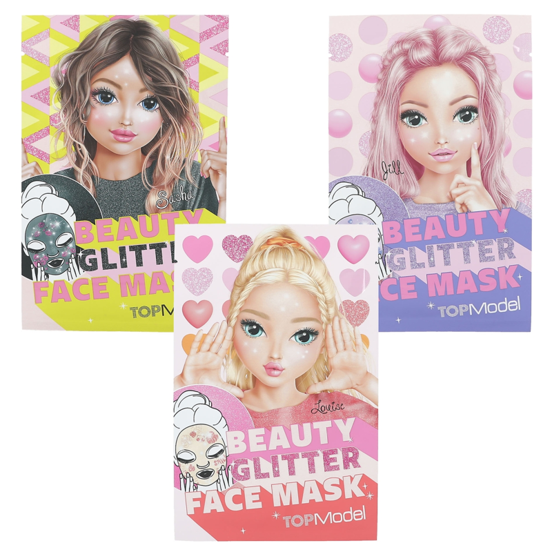 TOPModel Face Mask Glitter BEAUTY and ME - Assorted-1