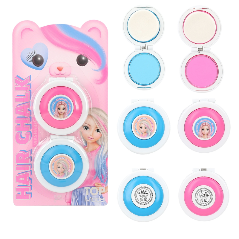 TOPModel Hair Chalk Set BEAUTY and ME - Assorted-3