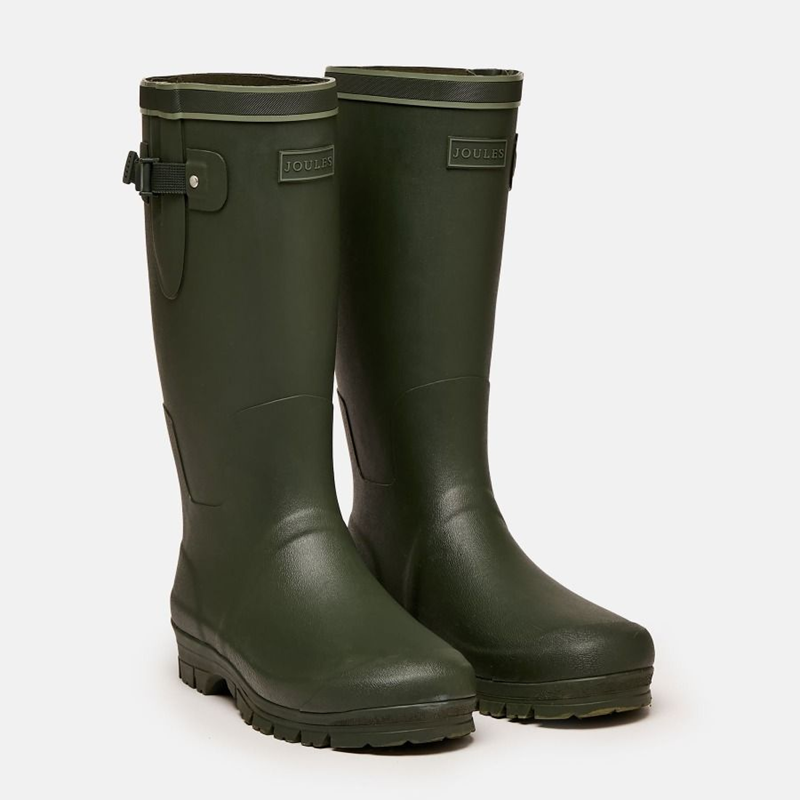 Joules Men's Eckland Wellies - Heritage Green-1