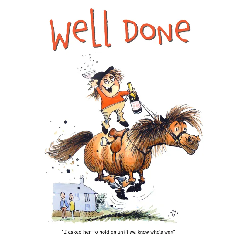 Countryside Greetings Well Done Card