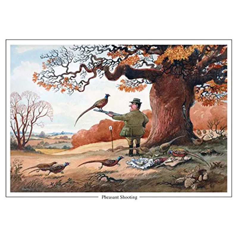 Countryside Greetings Pheasant Shooting Card