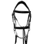 JHL Padded Cavesson Bridle - Black