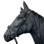 JHL Padded Flash Bridle - Black