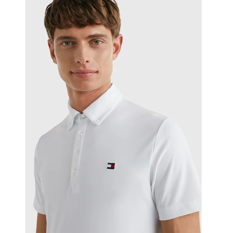 Tommy Hilfiger Men's Fresh Air Performance Show Shirt - Optic White-1