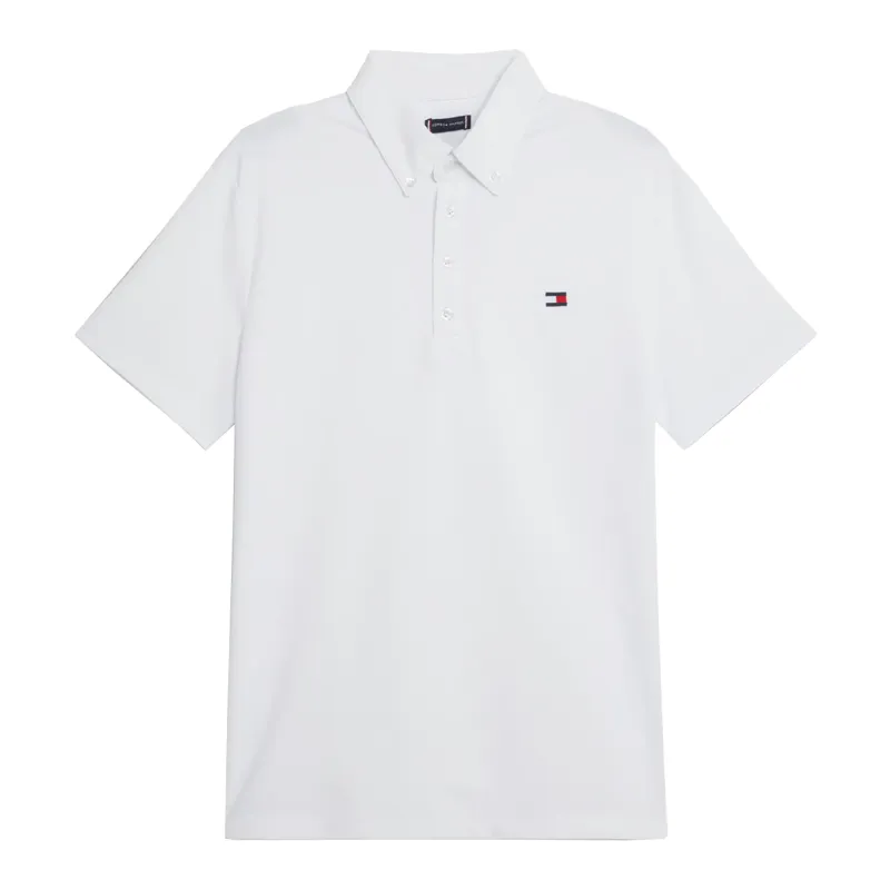 Tommy Hilfiger Men's Fresh Air Performance Show Shirt - Optic White