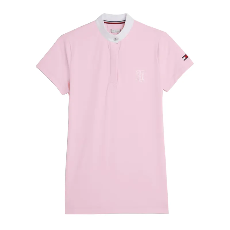 Tommy Hilfiger Rhinestone Performance Show Shirt - Classic Pink
