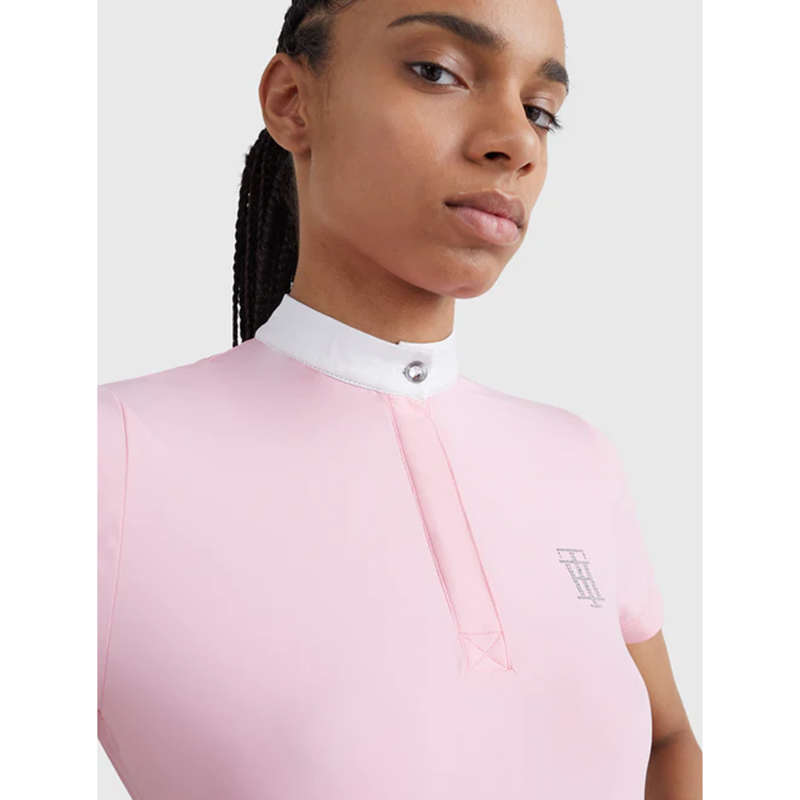 Tommy Hilfiger Rhinestone Performance Show Shirt - Classic Pink-3