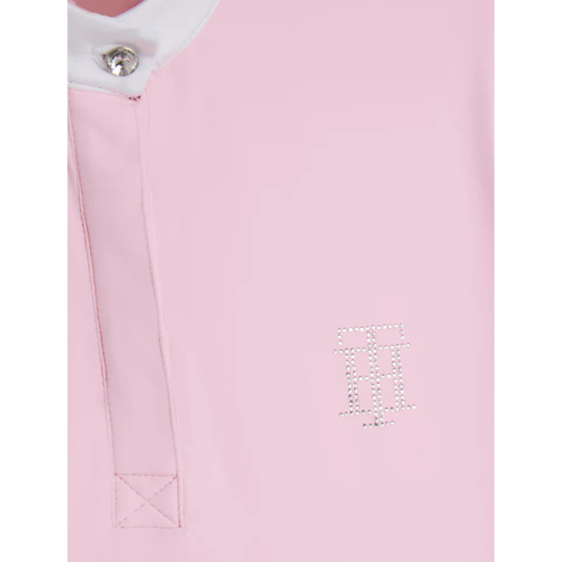 Tommy Hilfiger Rhinestone Performance Show Shirt - Classic Pink-2