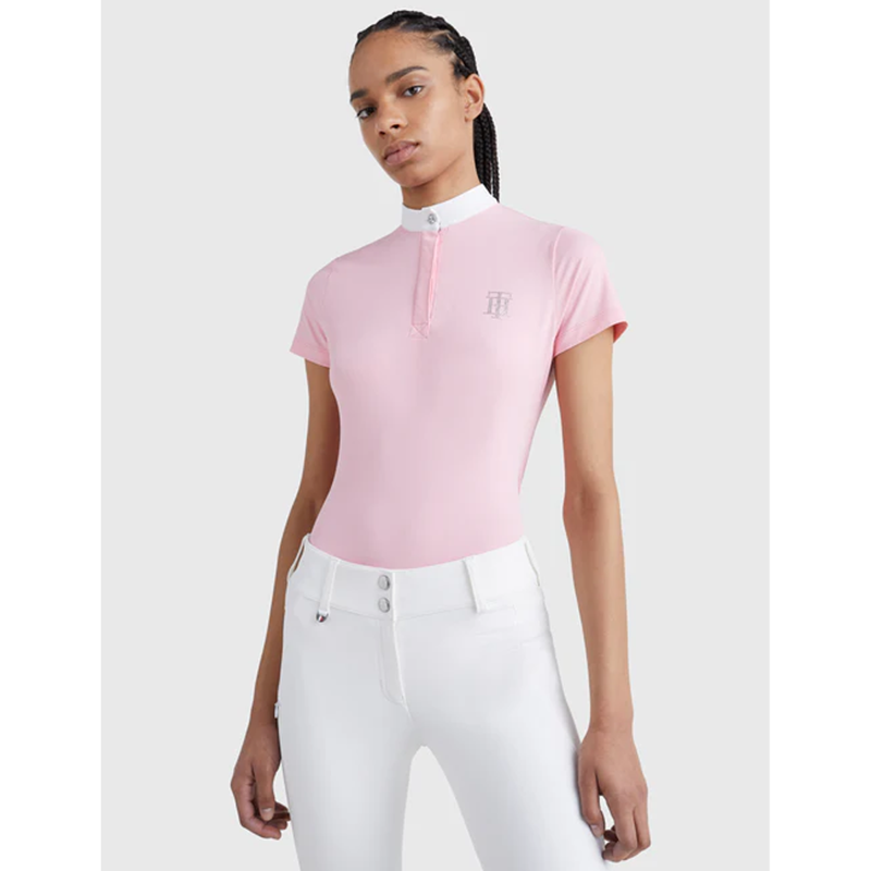 Tommy Hilfiger Rhinestone Performance Show Shirt - Classic Pink-4