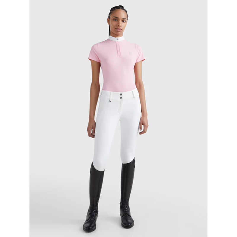 Tommy Hilfiger Rhinestone Performance Show Shirt - Classic Pink-5