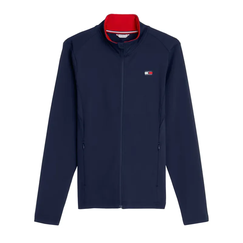 Tommy Hilfiger Women's Performance Colourblock Zip Up Jacket - Desert Sky