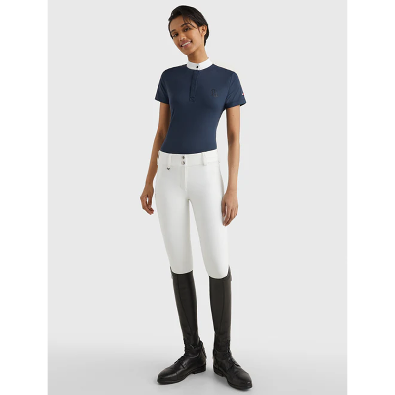 Tommy Hilfiger Rhinestone Performance Show Shirt - Desert Sky-3