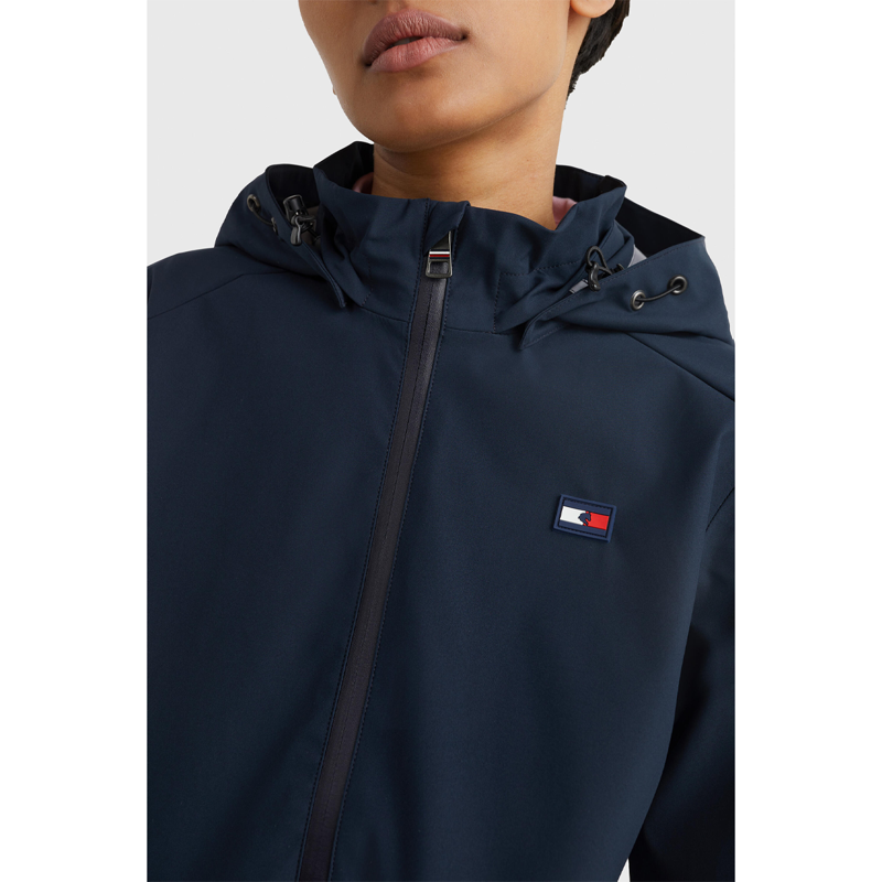 Tommy Hilfiger Waterproof Bomber Rain Jacket - Desert Sky-3