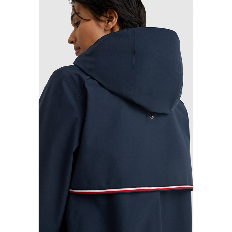 Tommy Hilfiger Waterproof Bomber Rain Jacket - Desert Sky-4