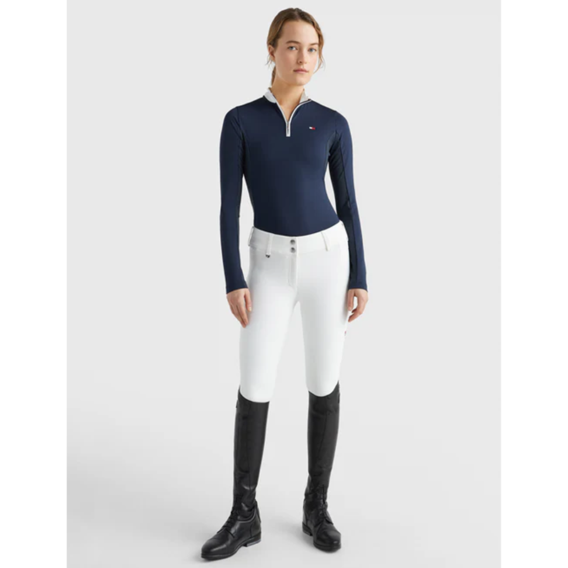 Tommy Hilfiger Fresh Air Performance Long Sleeve Show Shirt - Desert Sky-3