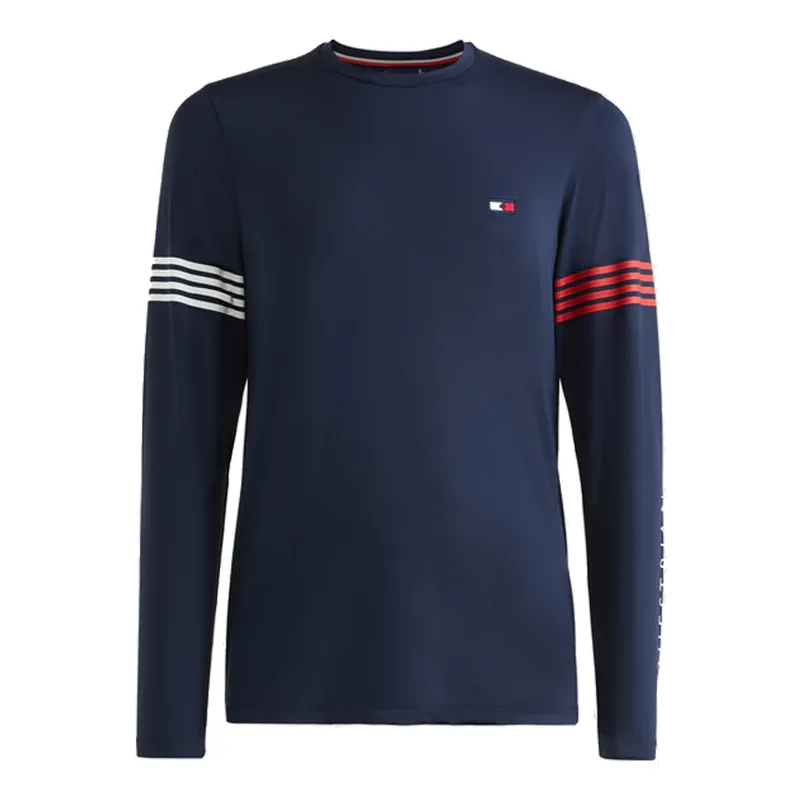 Tommy Hilfiger Men's Eco Performance Long Sleeve Shirt - Desert Sky