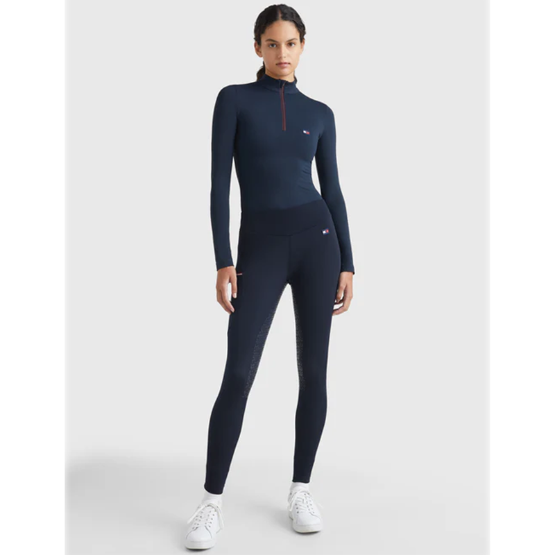 Tommy Hilfiger Full Grip Thermo Leggings - Desert Sky-4