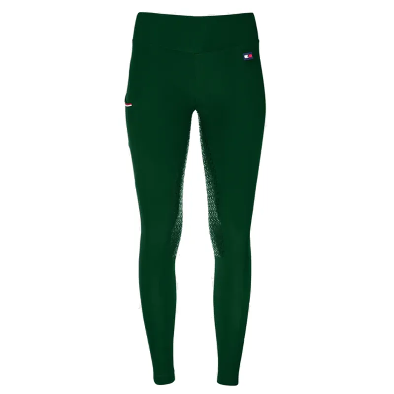 Tommy Hilfiger Full Grip Thermo Leggings - Hunter Green