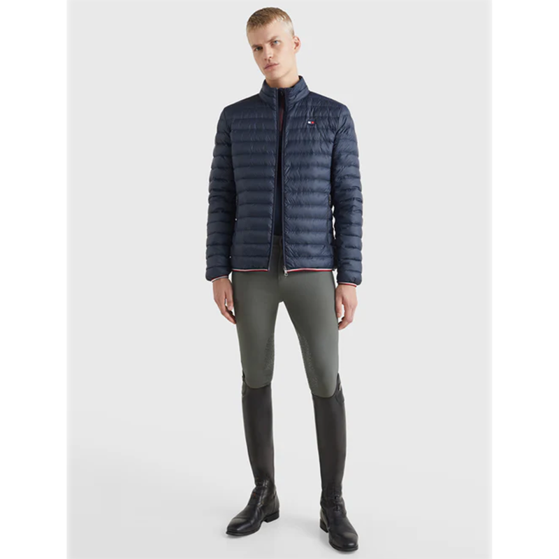Tommy Hilfiger Men's Light Re-Down Jacket - Desert Sky-4