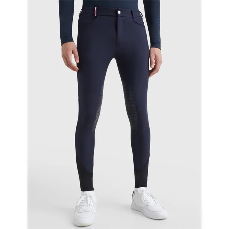 Tommy Hilfiger Men's Knee Grip Breeches Classic Style - Desert Sky-1