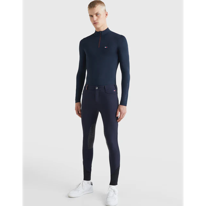 Tommy Hilfiger Men's Knee Grip Breeches Classic Style - Desert Sky-3