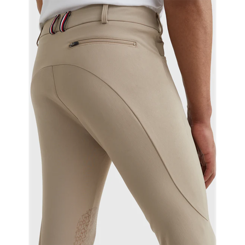 Tommy Hilfiger Men's Knee Grip Breeches Classic Style - Beige-1