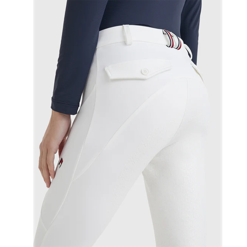 Tommy Hilfiger Full Grip Performance Breeches - Optic White-1