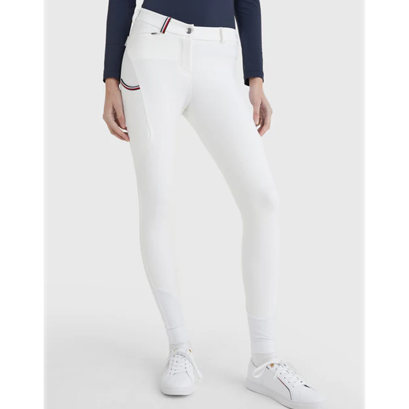 Tommy Hilfiger Full Grip Performance Breeches - Optic White-2