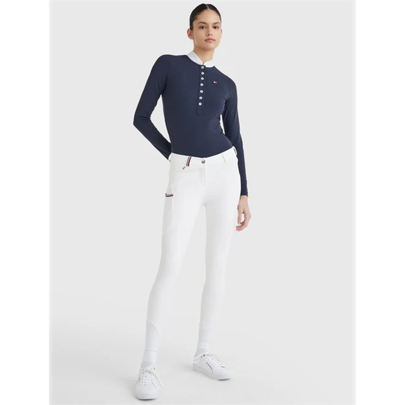 Tommy Hilfiger Full Grip Performance Breeches - Optic White-3