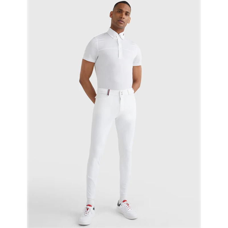 Tommy Hilfiger Men's Knee Grip Performance Breeches - Optic White-3