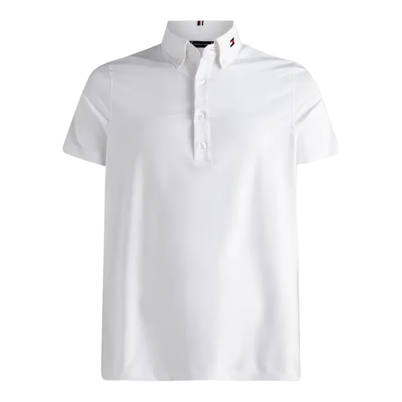 Tommy Hilfiger Men's Short Sleeve Show Shirt - Optic White
