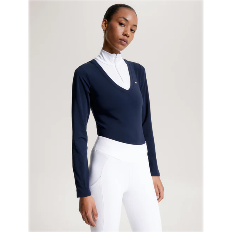 Tommy Hilfiger 2-in-1 Thermo Competition Shirt - Desert Sky-4