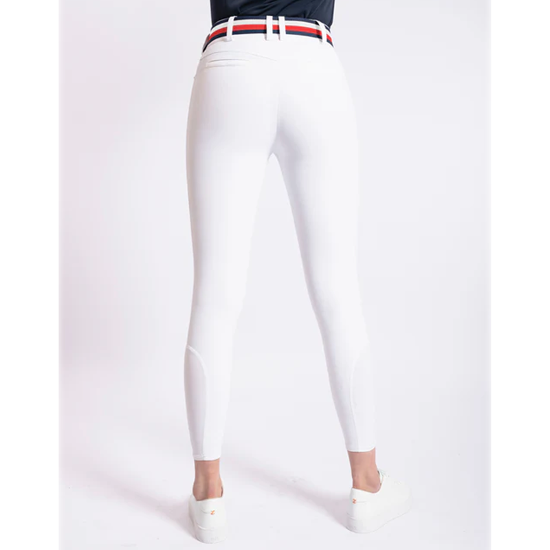 Tommy Hilfiger Geneva Knee Grip All Year Breeches - Optic White-2