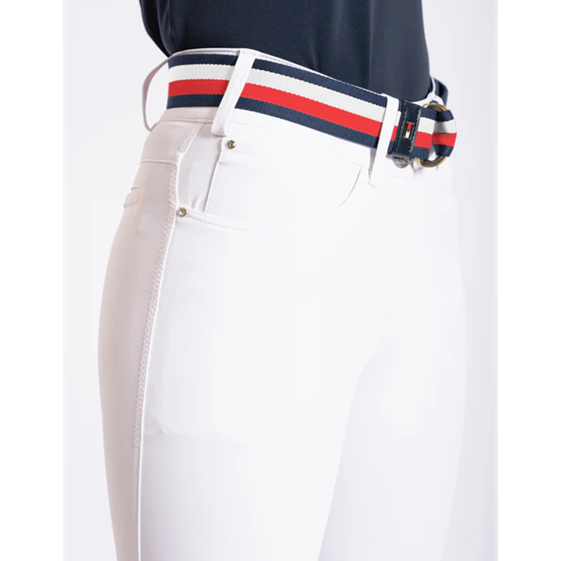 Tommy Hilfiger Geneva Knee Grip All Year Breeches - Optic White-5