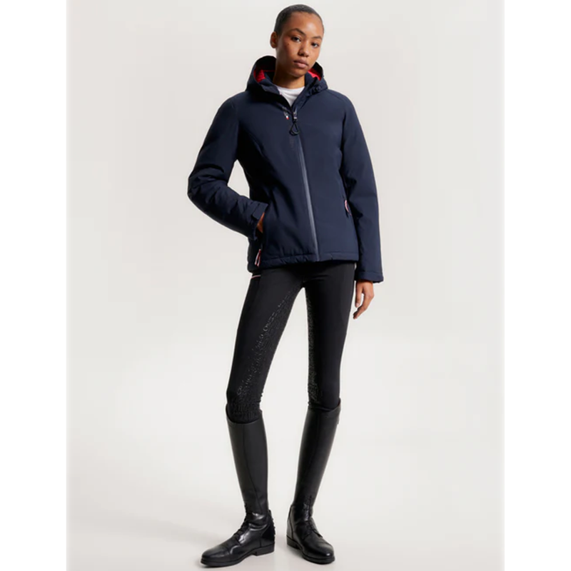 Tommy Hilfiger Women's London Winter Riding Jacket - Desert Sky-6
