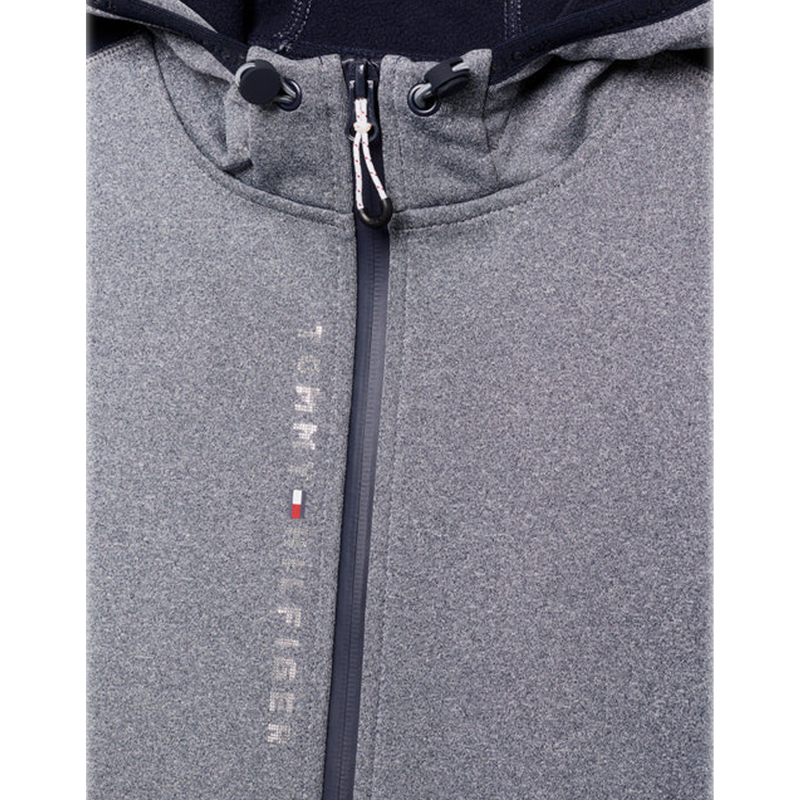 Tommy Hilfiger London Softshell Jacket - Grey Melange-2