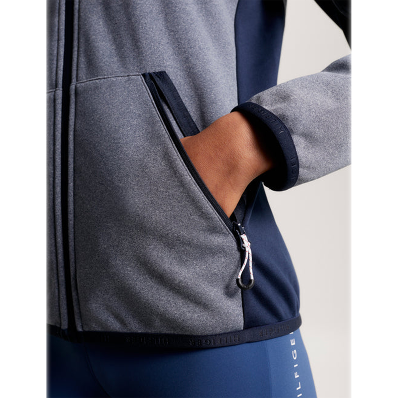 Tommy Hilfiger London Softshell Jacket - Grey Melange-3