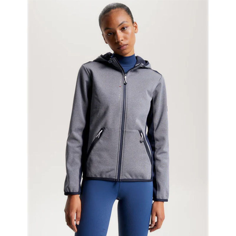 Tommy Hilfiger London Softshell Jacket - Grey Melange-5