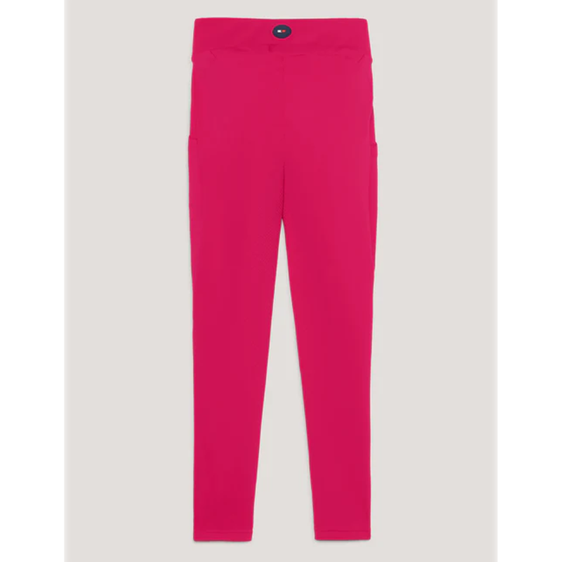 Tommy Hilfiger Monaco Winter Leggings Full Grip - Cherry-1