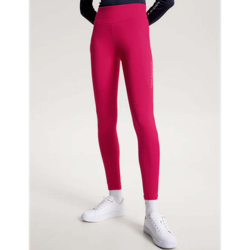 Tommy Hilfiger Monaco Winter Leggings Full Grip - Cherry-4