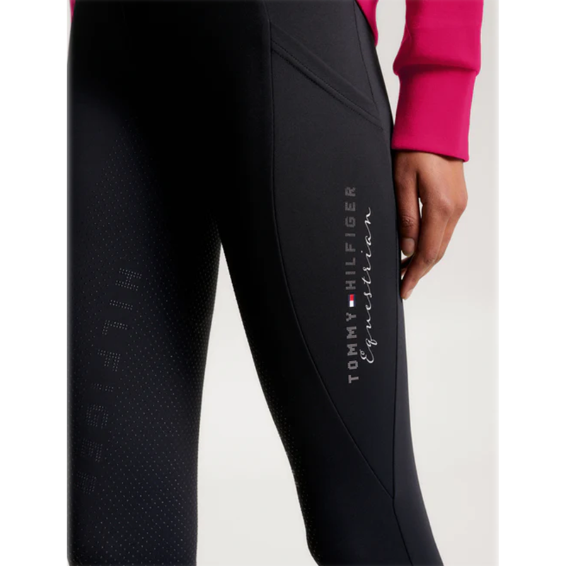 Tommy Hilfiger Monaco Winter Leggings Full Grip - Black-4