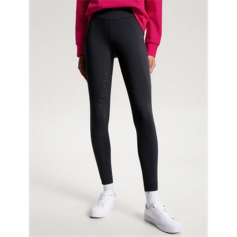 Tommy Hilfiger Monaco Winter Leggings Full Grip - Black-5