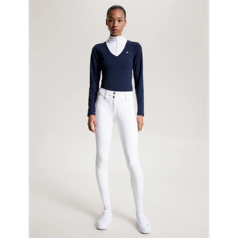 Tommy Hilfiger Geneva All Year Competition Breeches Full Grip - Optic White-5