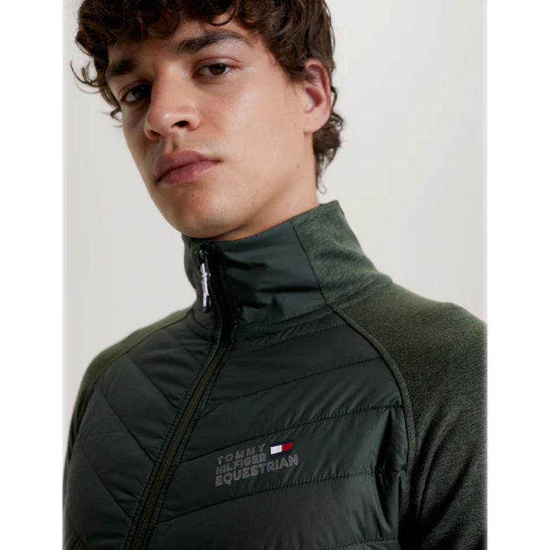 Tommy Hilfiger Men's Thermo Hybrid Jacket - Putting Green-4