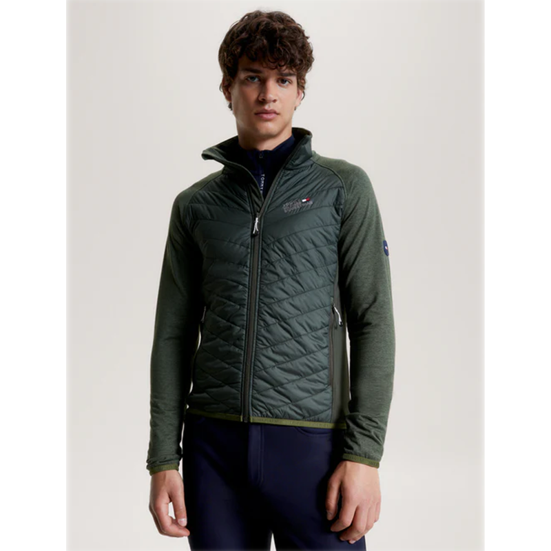 Tommy Hilfiger Men's Thermo Hybrid Jacket - Putting Green-5