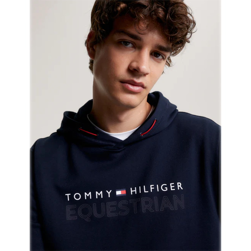 Tommy Hilfiger Men's London Logo Hoodie - Desert Sky-3